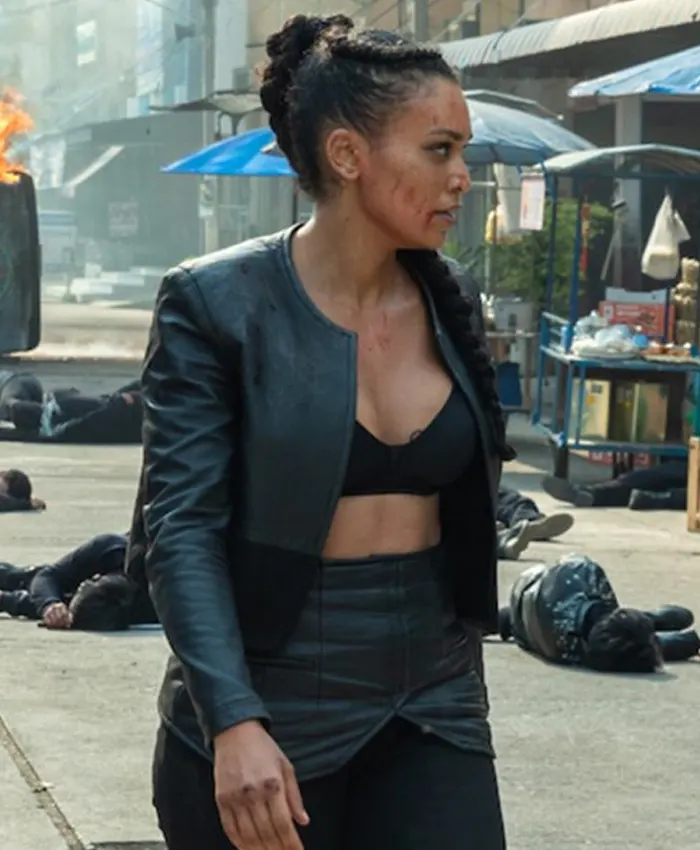 Fistful of Vengeance Zama Leather Black Jacket