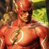 Flash Injustice 2 Video Game Red Costume Jacket