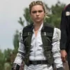 Florence Pugh Black Widow Military Green Jacket