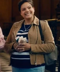 Fool Me Once Molly Sardana Suede Jacket