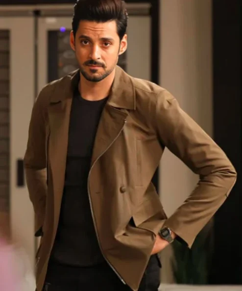 Dhan Rana Found 2023 Brown Denim Trucker Jacket