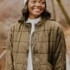 Free People Quilted Parachute Jacket 1