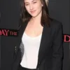 Friday the 13th Zelda Williams Black Blazer