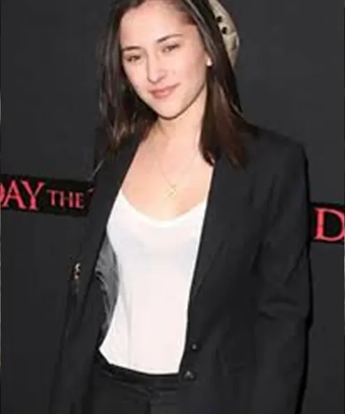 Friday the 13th Zelda Williams Black Blazer