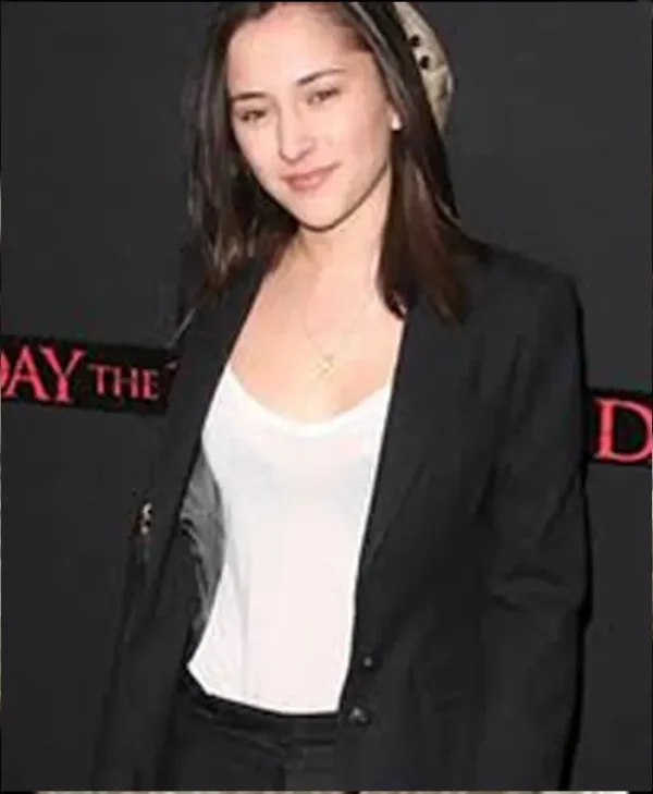 Friday the 13th Zelda Williams Black Blazer
