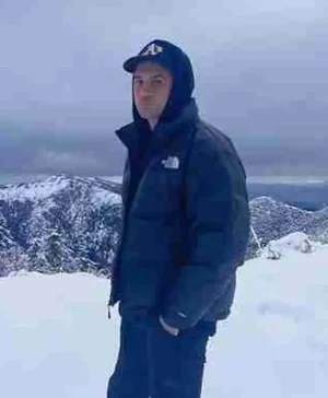 G Eazy Black Men Puffer Parachute Jacket