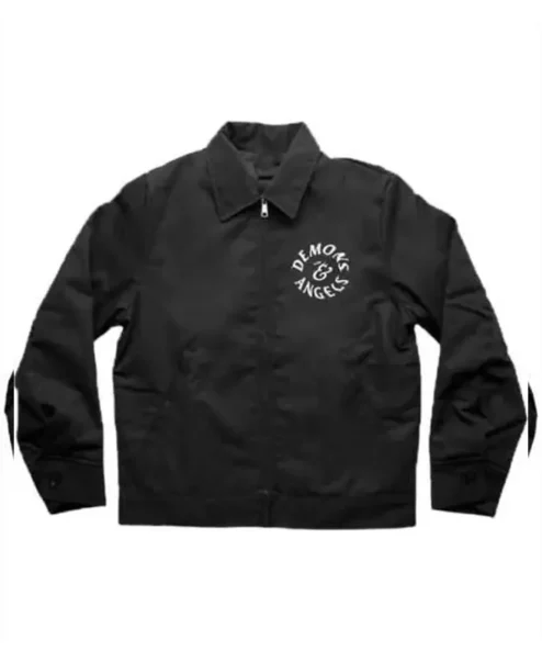 G Eazy Demons Angels Mechanic Cotton Black Jacket