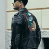G Eazy Milan Valentino Undercover Faux Leather Jacket