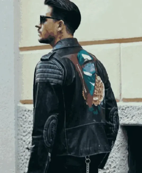 G Eazy Milan Valentino Undercover Faux Leather Jacket
