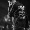 G Eazy Rage Rage Denim Black Jacket