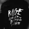 G Eazy Rage Rage Denim Black Jacket Back