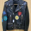 G Eazy Saint Laurent Paris Vintage Calf Black Jacket