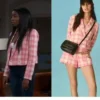 General Hospital 2023 Tabyana Ali Plaid Jacket