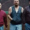 George Newton This Is England Leather Black Vest