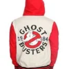 Ghostbusters 1984 Hooded Bomber Varsity Jacket back look