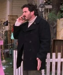 Gilmore Girls Jason Stiles Black Wool Coat
