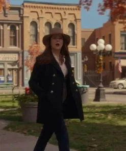 Gilmore Girls Lauren Graham Black Coat