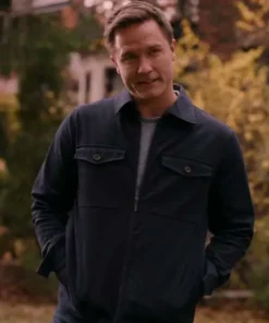 Ginny & Georgia Scott Porter Black Cotton Jacket