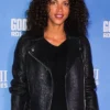 Godzilla King of the Monsters Noémie Lenoir Premiere Biker Jacket