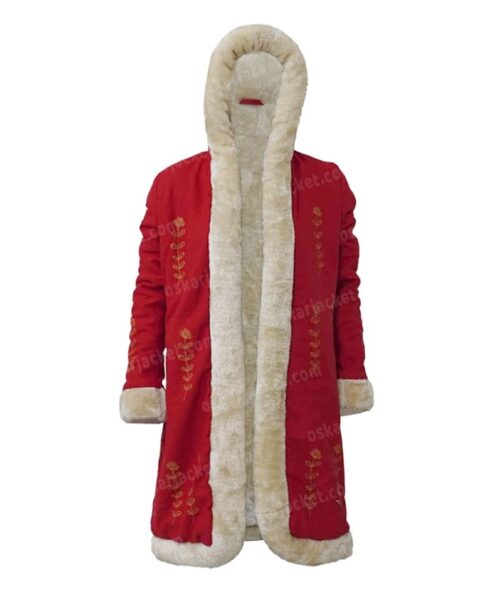 Alternative view of The Christmas Chronicles Mrs Claus Red Hooded Parka Coat