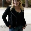 Good Girls Annie Marks Black Leather Jacket