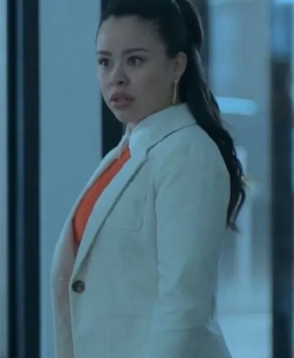 Good Trouble S05 Mariana Adams Foster White Blazer