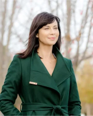 Good Witch Cassie Nightingale Long Green Coat