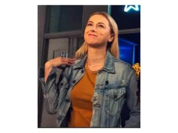 Good on Paper Andrea Singer Blue Denim Jacket