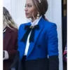Gossip Girl S02 Savannah Lee Smith Blue & Black Coat