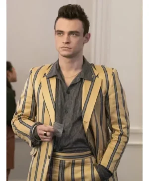 Gossip Girl Thomas Doherty Yellow Suit