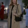 Greys Anatomy Ellen Pompeo Beige Trench Coat