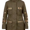 Greys Anatomy Jo Wilson Green Cotton Jacket