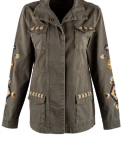 Grey’s Anatomy Jo Wilson Green Cotton Jacket