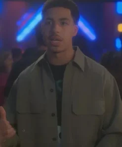 Grown-Ish S05 Andre Johnson Junior Glitter Grey Jacket