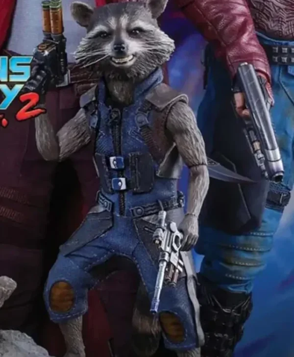 Guardians Of The Galaxy Vol 2 Raccoon Leather Vest
