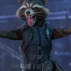 Guardians Of The Galaxy Vol 2 Raccoon Leather Vest front look