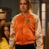 Gunpowder Milkshake Karen Gillan Fleece Bomber Jacket