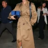 Hailey Bieber Trench Coat