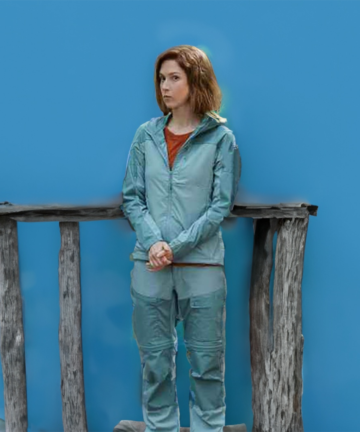 Happiness for Beginners Ellie Kemper Blue Jacket