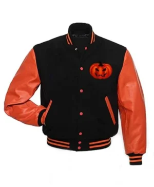 Happy Halloween Special Printed Bomber Jacket