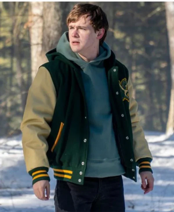 Harrison Morgan Dexter New Blood Varsity Letterman Jacket