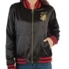 Harry Potter Hogwarts Alumni Juniors Black Bomber Jacket