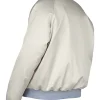 Harry Style Metallic Satin Bomber Rainbow Jacket