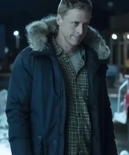 Harry Vanderspeigle Resident Alien Faux Fur Hooded Jacket