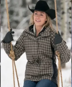 Heartland Amy Fleming Plaid Jacket