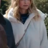 Heather-Graham-Best-Christmas-Ever-2023-Charlotte-Sanders-White-Jacket
