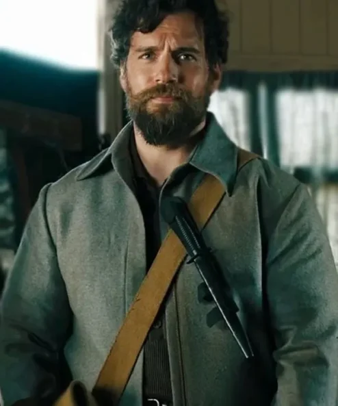 Henry Cavill The Ministry of Ungentlemanly Warfare Grey Jacket