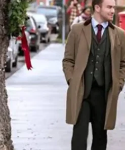 Henry Christmas in Notting Hill Brown Coat