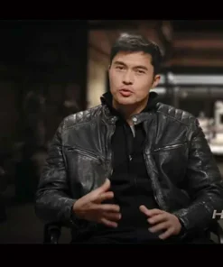 Henry Golding Snake Eyes G.I. Joe Origins Leather Jacket