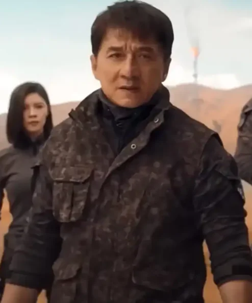 Hidden Strike Jackie Chan Brown Vest